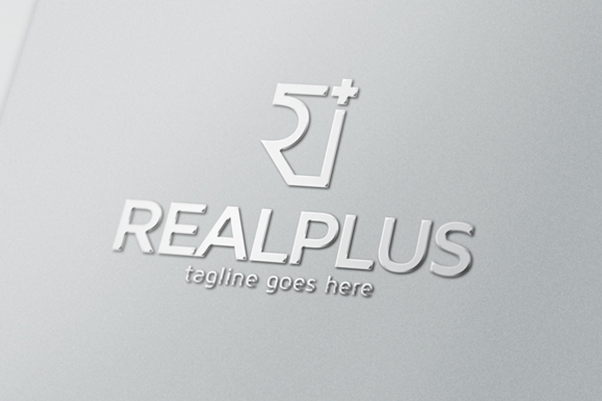 Letter R & Plus Logo, a Branding & Logo Template by gunaonedesign