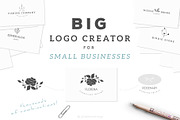 Big Logo Creator for Small Business, a Branding & Logo Template by Mint Air Studio (Thumbnail 1 of 16)