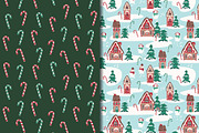 Sweet Christmas Cookies Pattern Set, a Pattern Graphic by CreativeChristiana (Thumbnail 9 of 12)