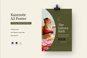 Kazenote - Poster Template, a Print Template by Fannan Studio (Thumbnail 1 of 3)
