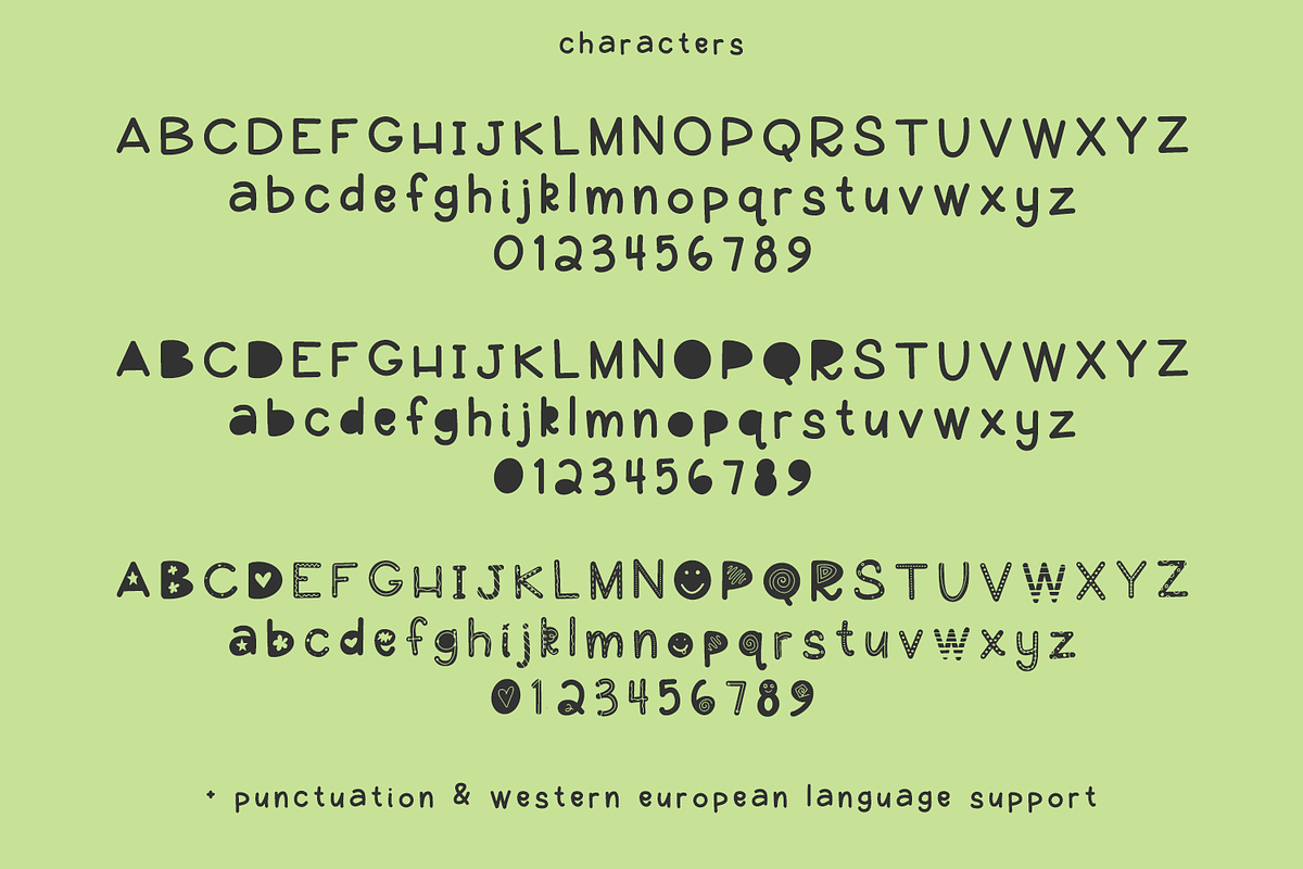 Swingset Sans - Font Trio, a Handwritten Font by Beck McCormick (Photo 10 of 10)
