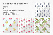 Christmas watercolor clipart set, an Illustration by lilisprints (Thumbnail 4 of 6)
