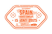 Passport Stamps & Travel Visa Signs, a Transportation Illustration by Kaushal Jangid (Thumbnail 21 of 28)
