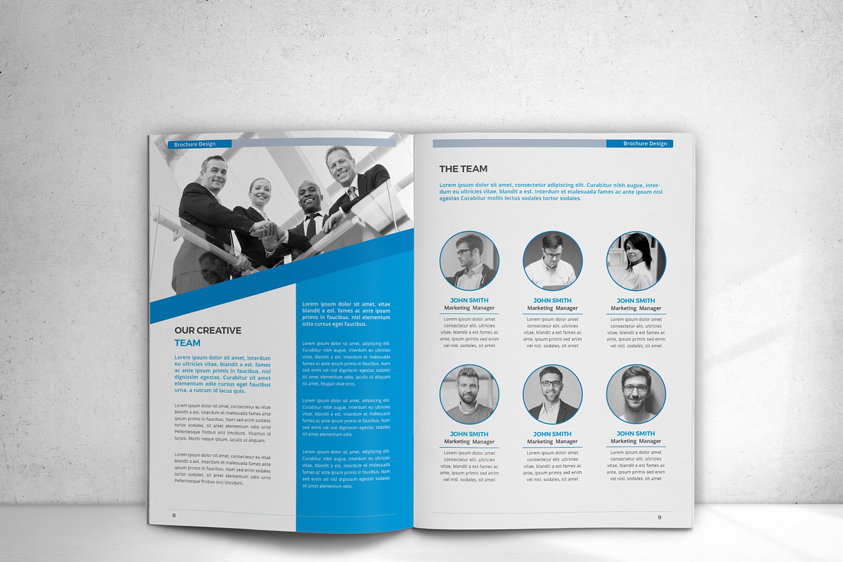 Annual Report, a Brochure Template by design_pick (Photo 9 of 17)