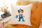 Sailor Clipart, Baby Nautical Clipar, an Illustration by Sublimation Artist (Thumbnail 6 of 6)