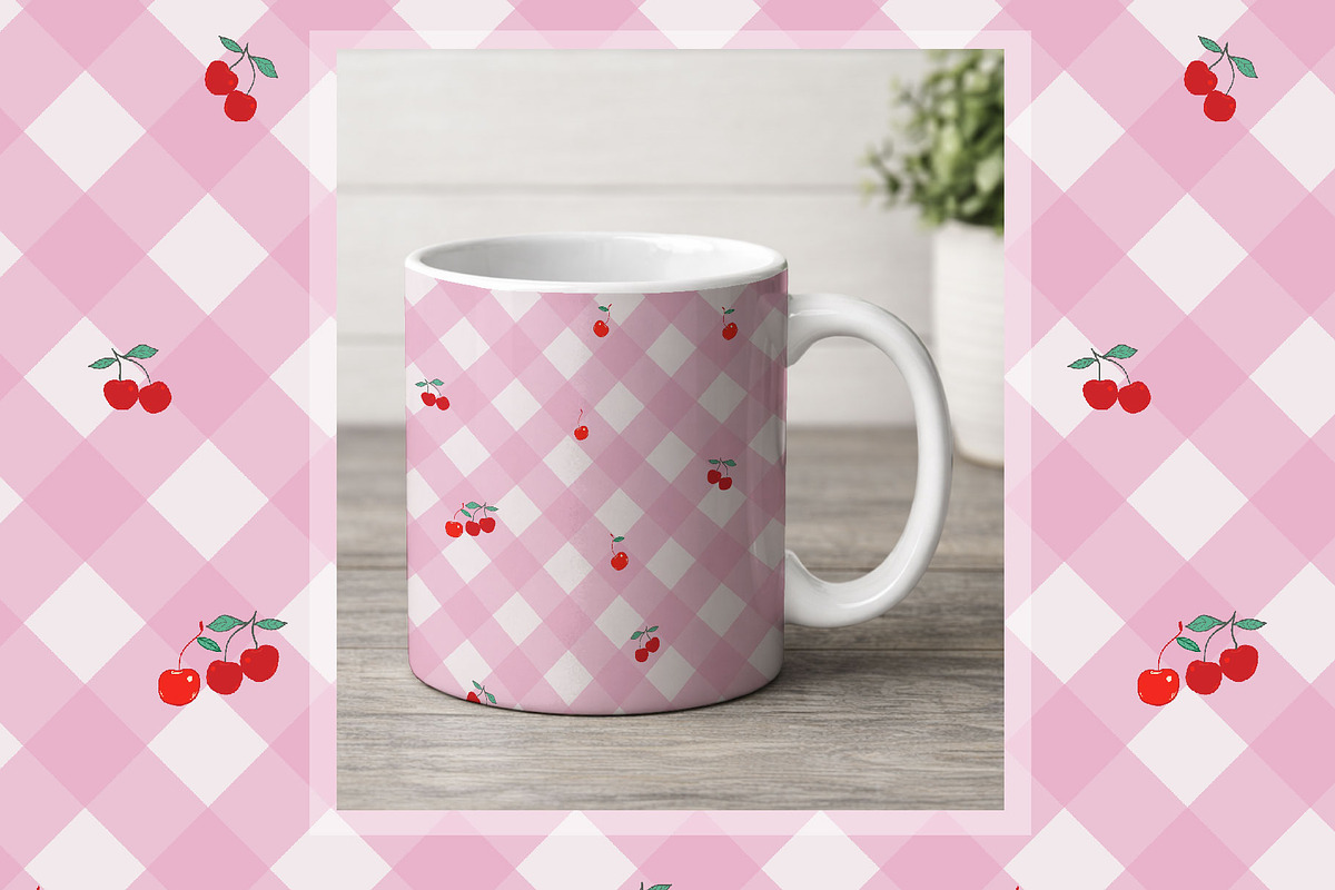 Coquette Gingham Patterns, a Pattern Graphic by gulsengunel (Photo 9 of 22)