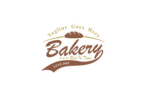 Bakery shop logo, a Branding & Logo Template by Atlantis X Nurman Arbai