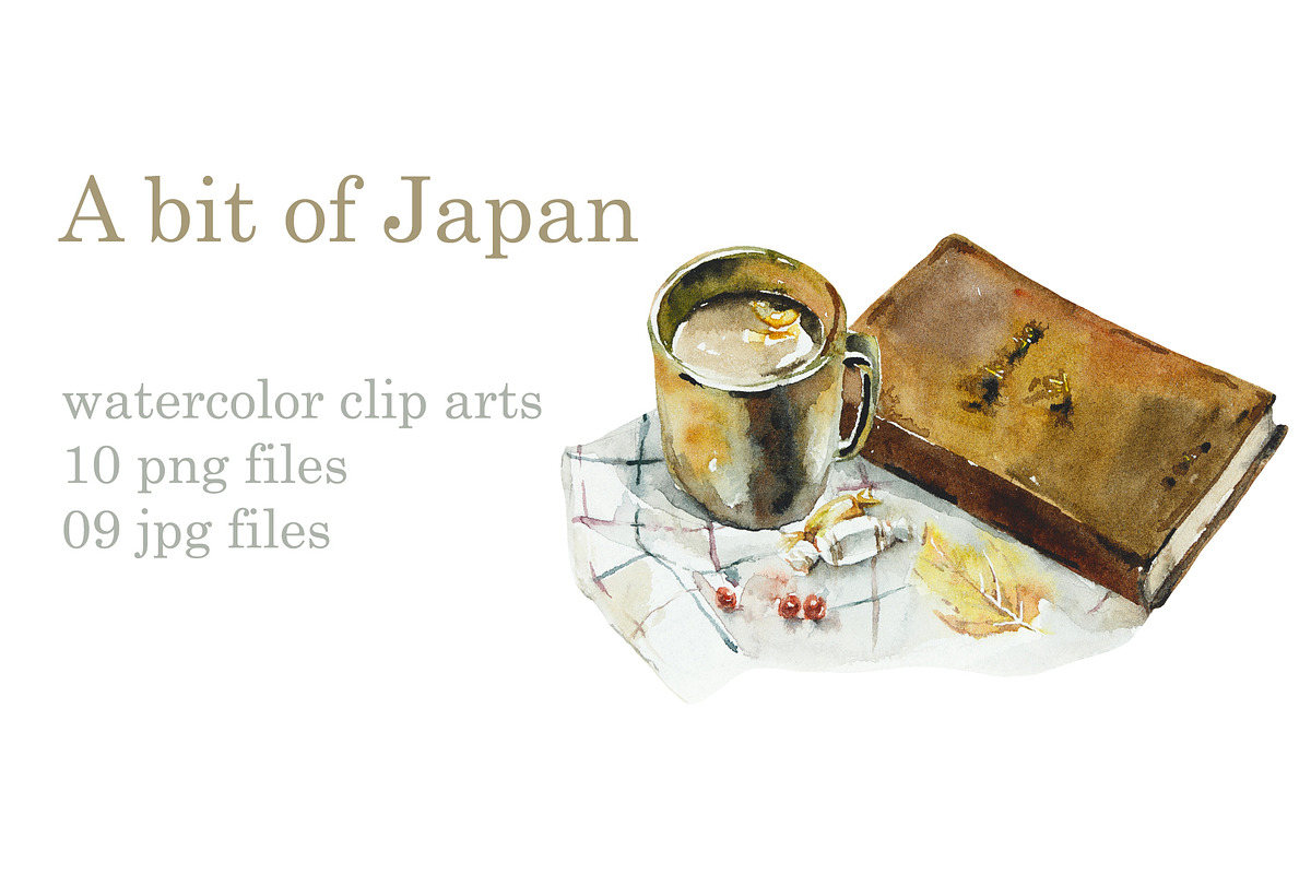 Watercolor a bit of Japan, a Seasonal Illustration by Budogoshch (Photo 1 of 4)