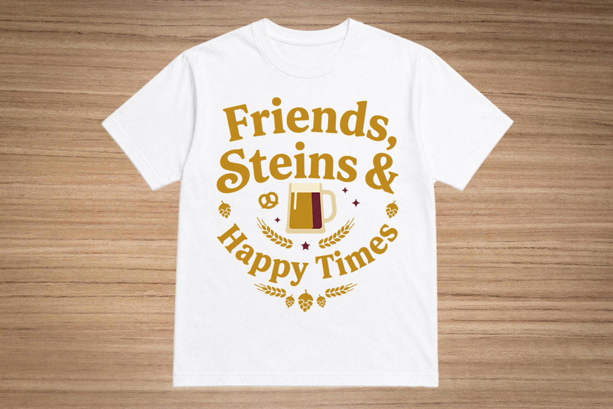 Oktoberfest Beer T-Shirt Design, an Object Graphic by hafijul (Photo 1 of 3)