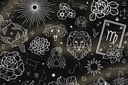 140+ procreate celestial stamps, a Brush Add-On by laura.design (Thumbnail 8 of 8)