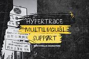 Hypertrace, a Script Font by Silverdav (Thumbnail 5 of 7)