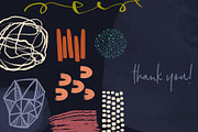 Abstract Photoshop Brush Stamps, a Brush Add-On by Sweet Fig (Thumbnail 9 of 9)