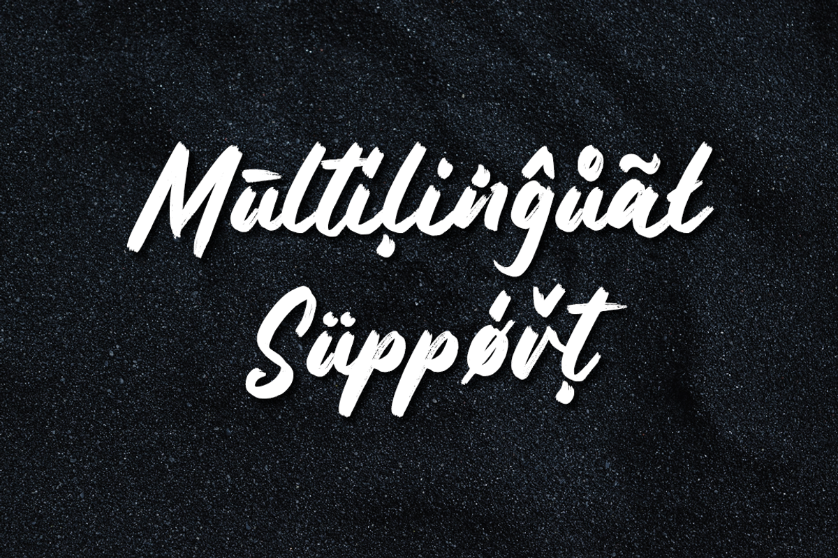 Matter Wild a Brush Script Font, a Script Font by Fatmawati (Photo 10 of 12)