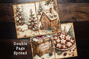 Vintage Christmas Bakery Journal Kit, a Seasonal Illustration by V Design Creator (Thumbnail 4 of 13)
