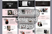 Squarespace template coach 7.1, a Squarespace Template by Climbwithelevator (Thumbnail 2 of 10)