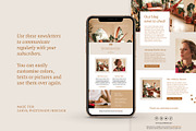 Newsletter / CANVA, PS, INDD / Kayla, an Email Template by Mirazz (Thumbnail 8 of 13)