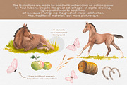 Foals Butterflies watercor clipart, an Illustration by FerroDakora (Thumbnail 2 of 7)