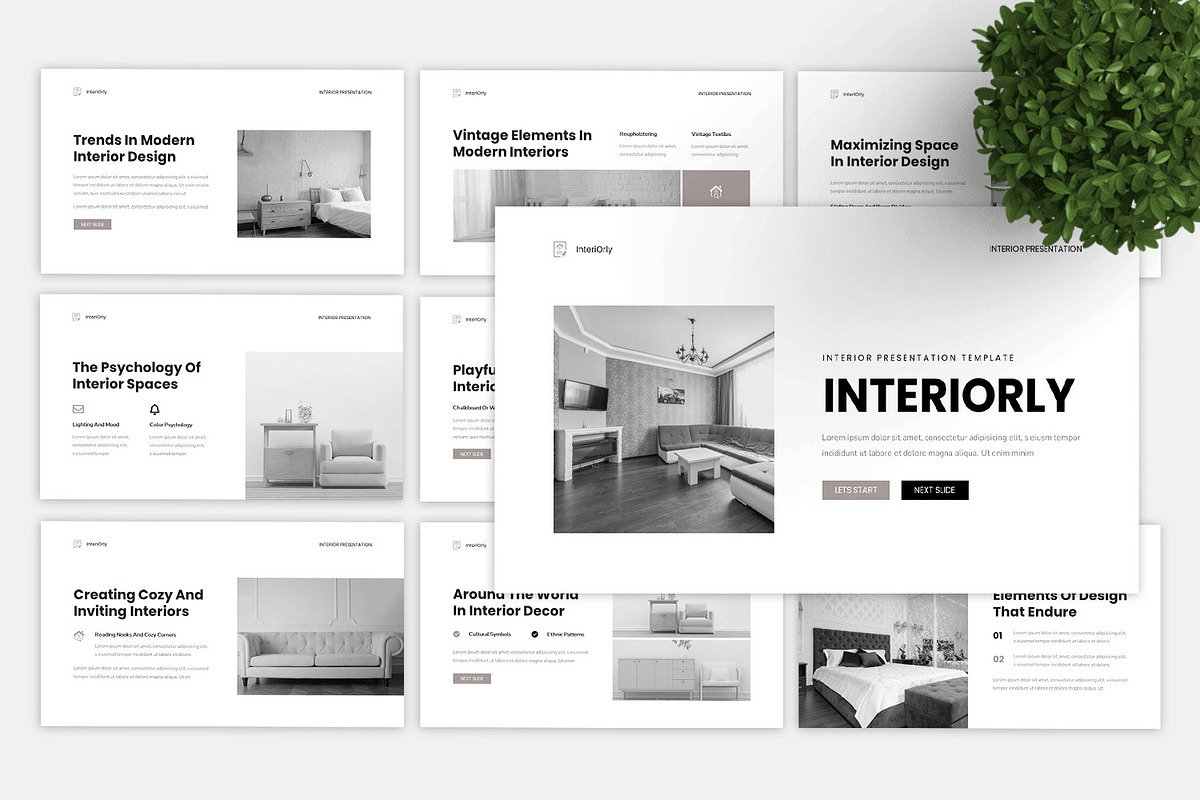 Interiorly - Powerpoint Template, a Presentation Template by casanovastudio (Photo 2 of 3)