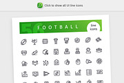 Sport 700+ Line Icons Bundle, an Outline Icon by Voysla's Shop (Thumbnail 3 of 8)