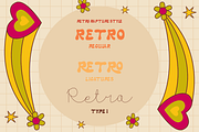 Retro Rapture - Duo Retro Font, a Font by PutraCetol Studio (Thumbnail 10 of 11)