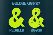 Boldre Quirky - Display Font, a Handwritten Font by Bentype Studio (Thumbnail 6 of 8)