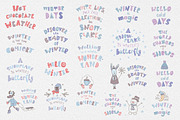 Winter quotes & animals, cards., an Animal Illustration by Designwork (Thumbnail 23 of 23)
