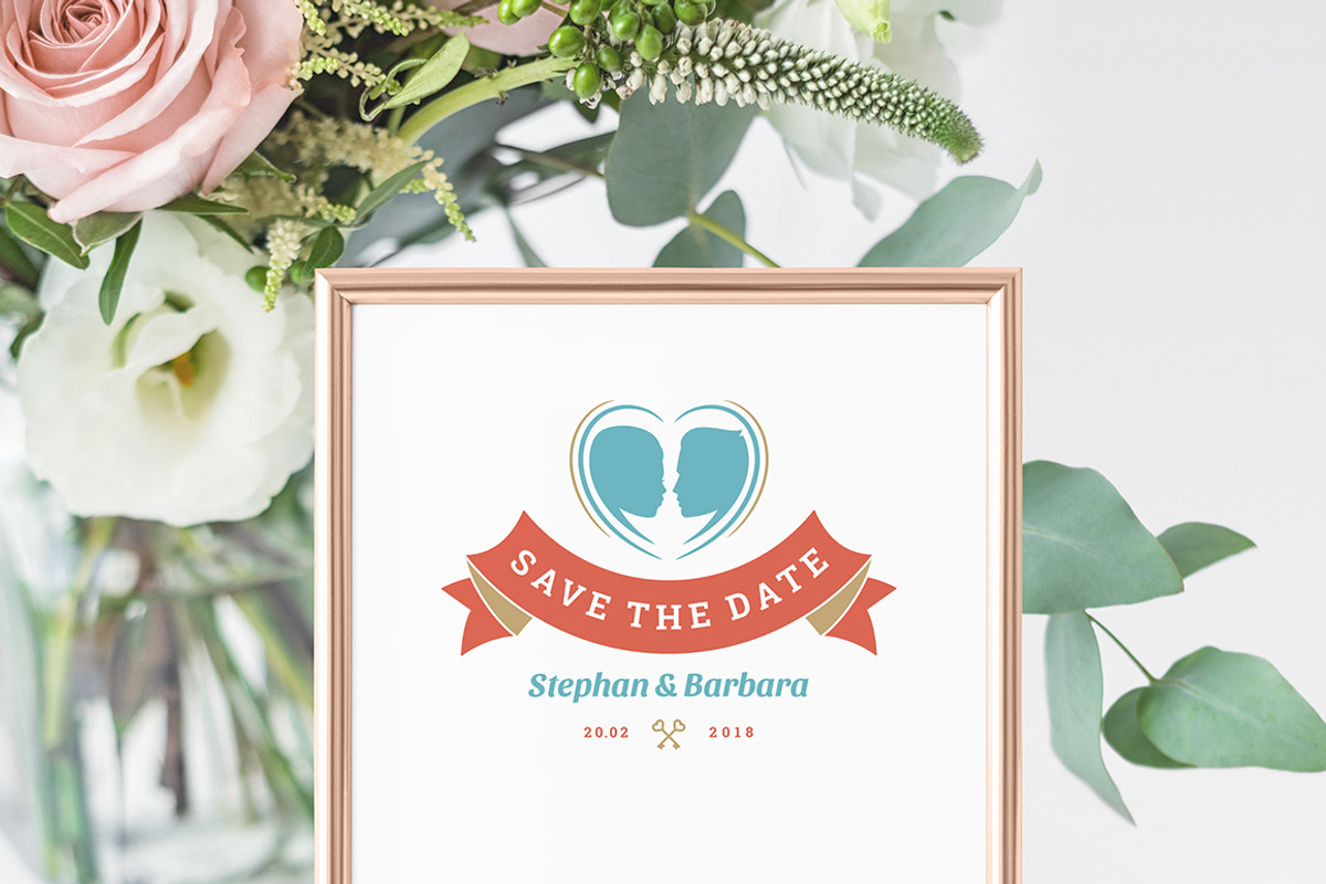 18 Wedding Logos and Badges, a Branding & Logo Template by Vasya Kobelev (Photo 15 of 15)