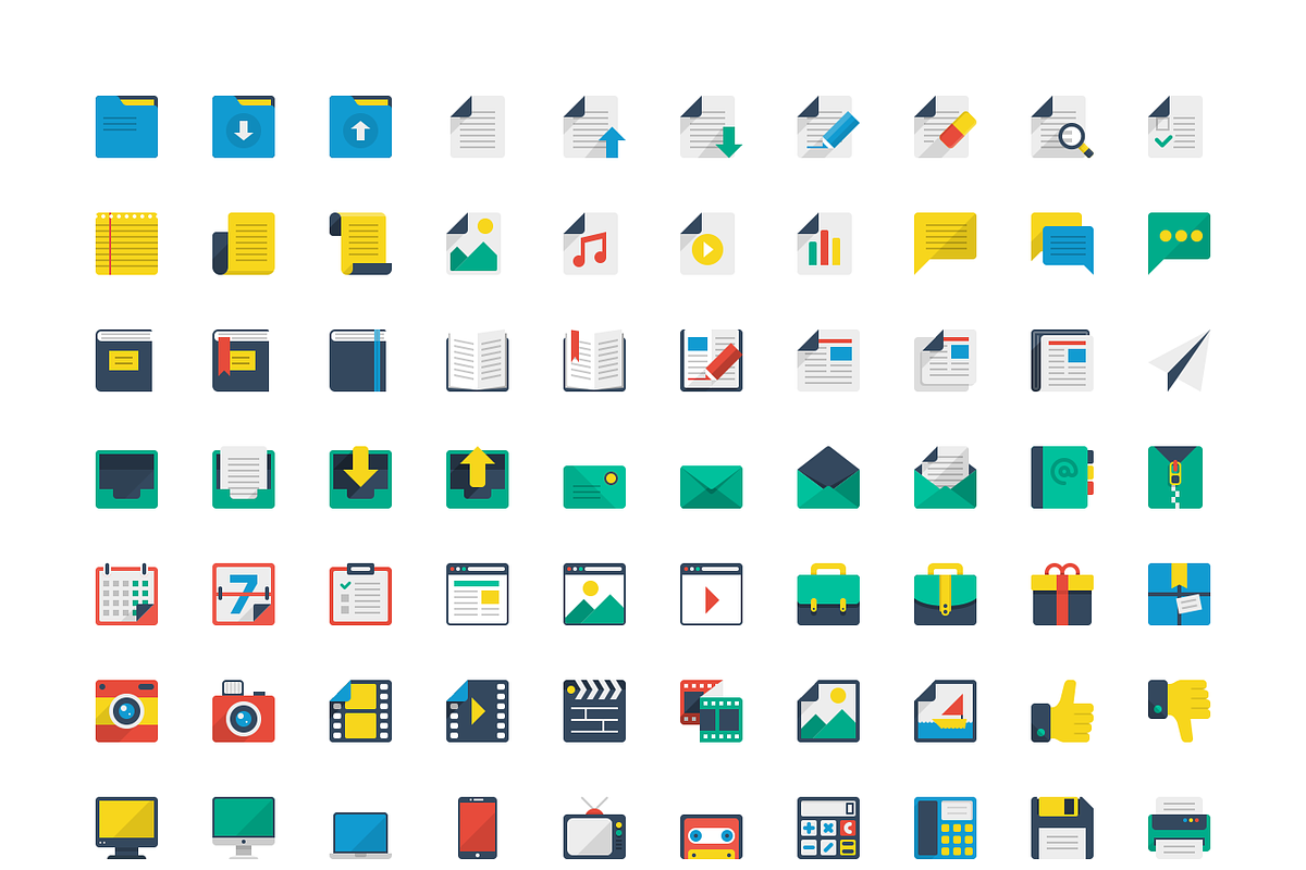 Flatilicious 200 icons, an Icon by PixelBazaar (Photo 3 of 4)