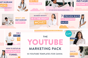 Youtube Branding Templates Pack