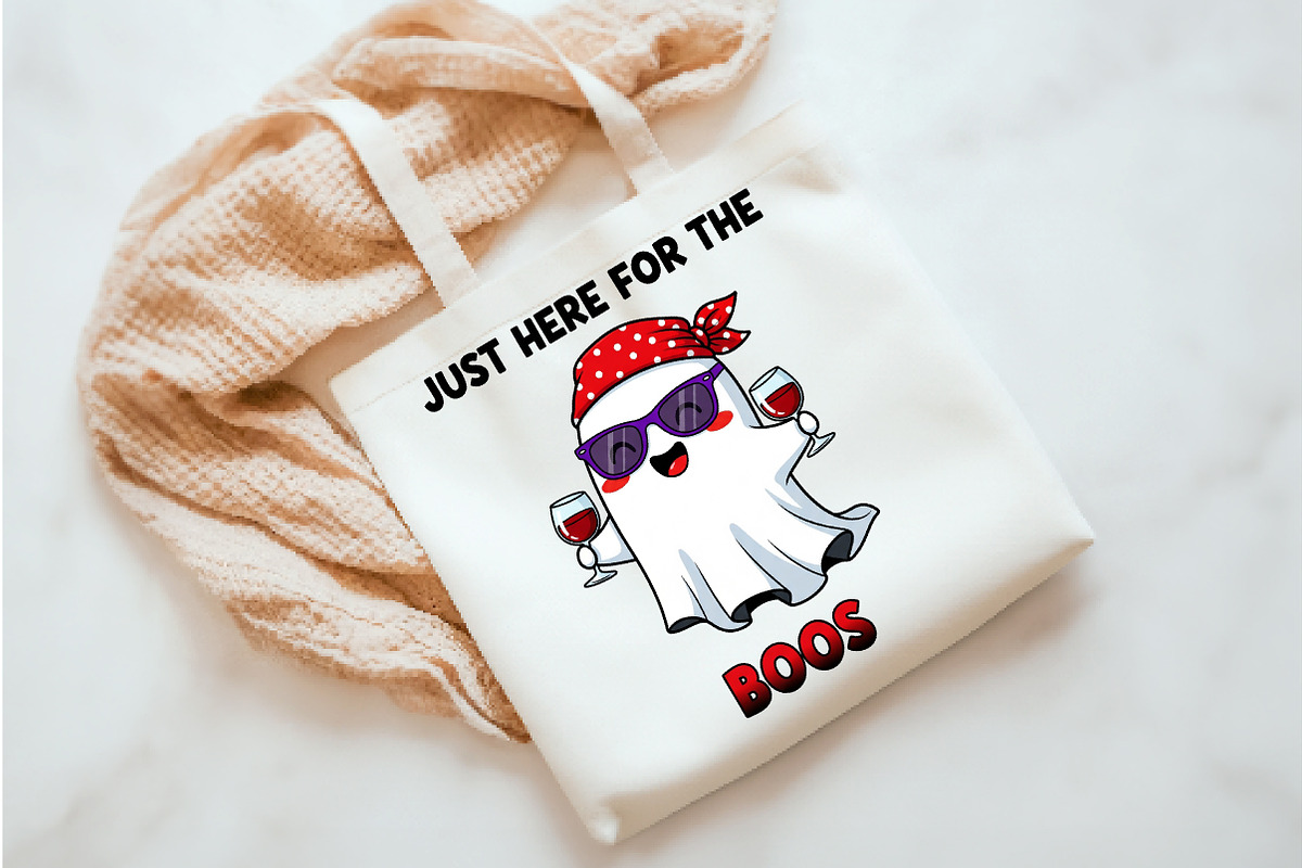 Just here for the boos PNG, an Illustration by Watercolor design (Photo 3 of 3)