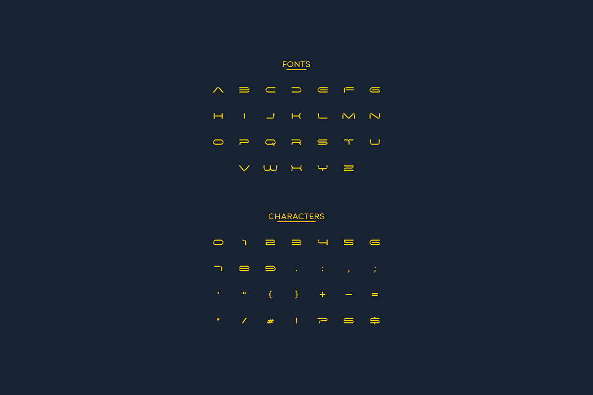 Prospac - Modern Futuristic Typeface, a Sans Serif Font by Letterna (Photo 3 of 4)