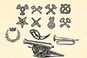 ARMAMENT - Vintage Illustration Pack, a Graphic by AndrewPixel (Thumbnail 8 of 11)