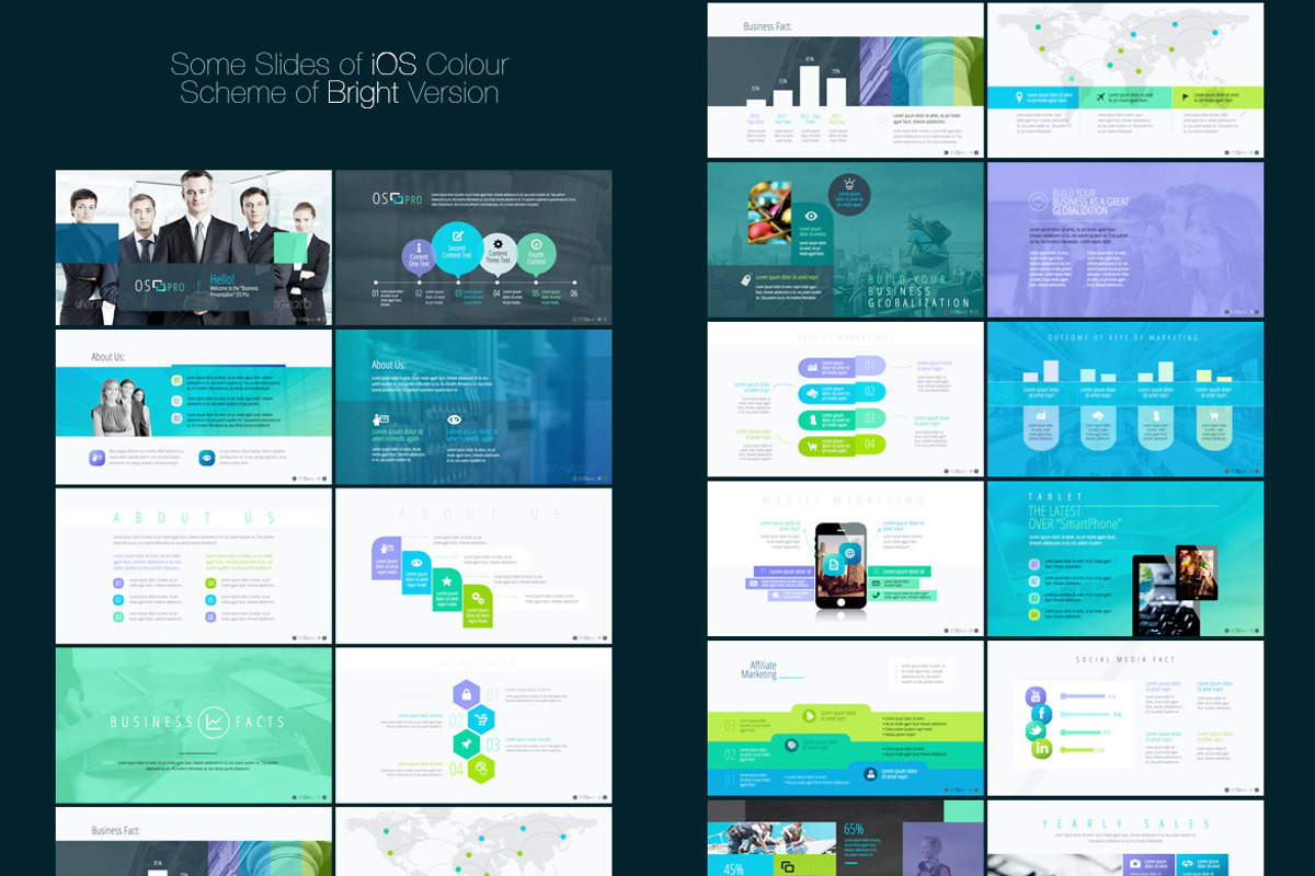 OS:Pro Keynote Template preview 3