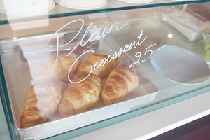 Croissant at cafe