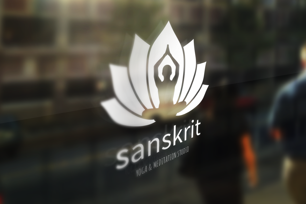 Sanskrit Yoga Logo, a Branding & Logo Template by GLXY (Photo 3 of 4)