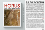 Horus - Serif Font Family, a Serif Font by Artistic & Unique (Thumbnail 10 of 14)