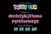 Rabbit Hole, a Sans Serif Font by BBtypeStudios (Thumbnail 13 of 16)
