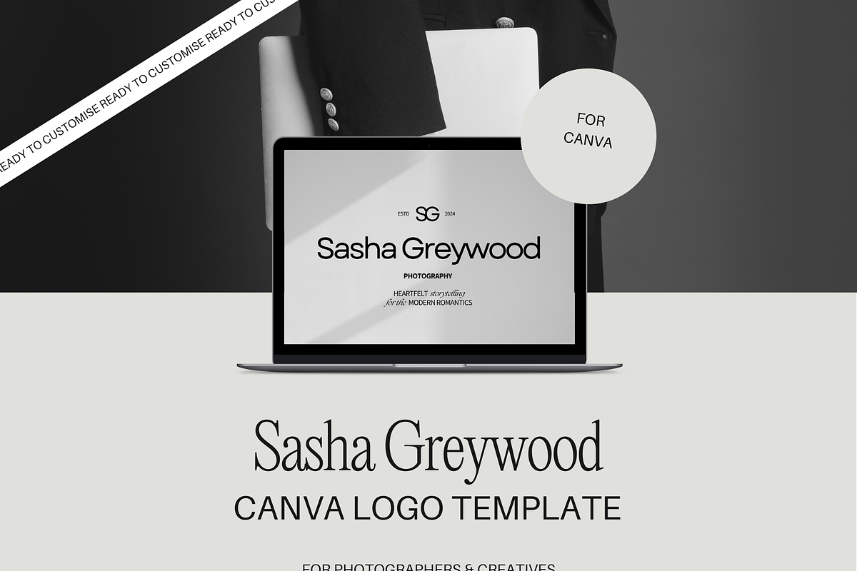 Modern Canva Logo Template, a Branding & Logo Template by Studio Witzenhausen (Photo 6 of 9)
