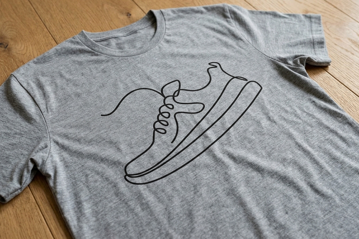 Sneaker Line Art Logo Concept, an Object Illustration by Saba Vector (Photo 2 of 3)
