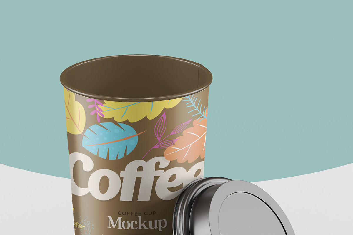 Realistic Coffee Cup Mock-up, a Print Template by Propex (Photo 24 of 24)