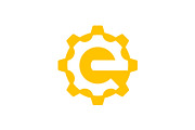 Letter E Gear Logo, a Branding & Logo Template by Buqancreative (Thumbnail 3 of 4)