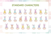 Bunny Hatch - Color Font, a Sans Serif Font by Adalin Shop (Thumbnail 2 of 3)
