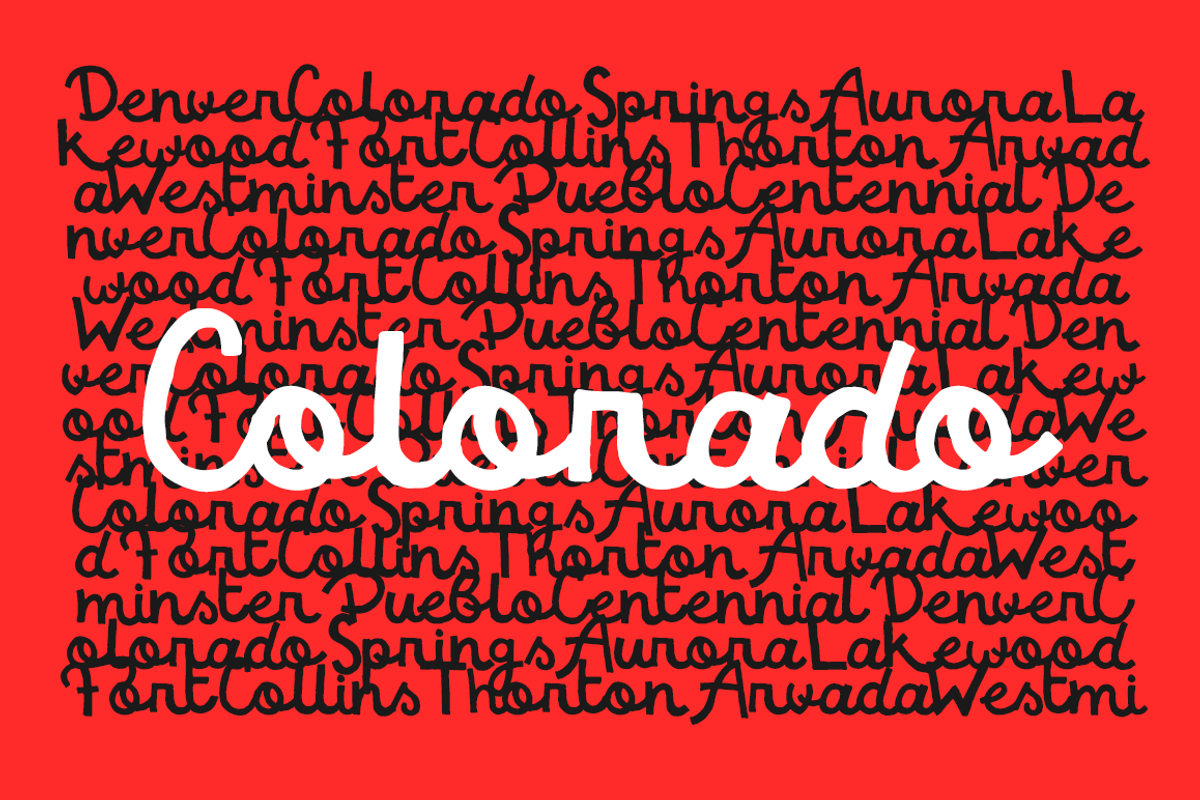 Colorado — Script Font