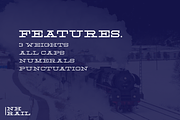 NH Rail - Extra Wide Slab, a Slab Serif Font by Von Type Co (Thumbnail 4 of 7)