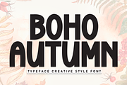 Boho Autumn | Script Font, a Script Font by Scratchones (Thumbnail 1 of 8)