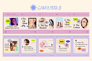 2in1 90s Aesthetic Canva Insta Pack, a Social Media Template by Guavamelo Studio (Thumbnail 17 of 19)