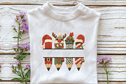 Crochet Teacher Christmas PNG, an Illustration by CraftArtStudio (Thumbnail 3 of 4)