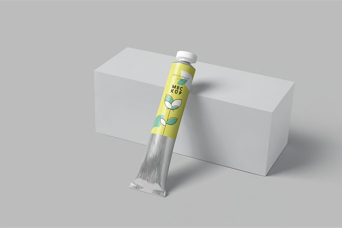 Paint Tube Mockups, a Product Mockup by megostudi0 (Photo 2 of 7)