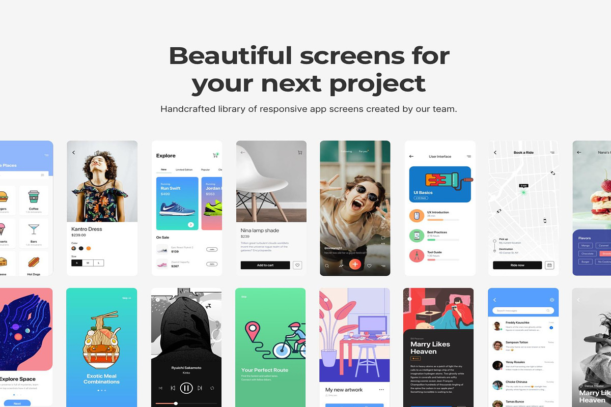 Fabrx Mobile Design System For Figma, an UI Kit Template by Lumina_ui_ux202 (Photo 5 of 6)