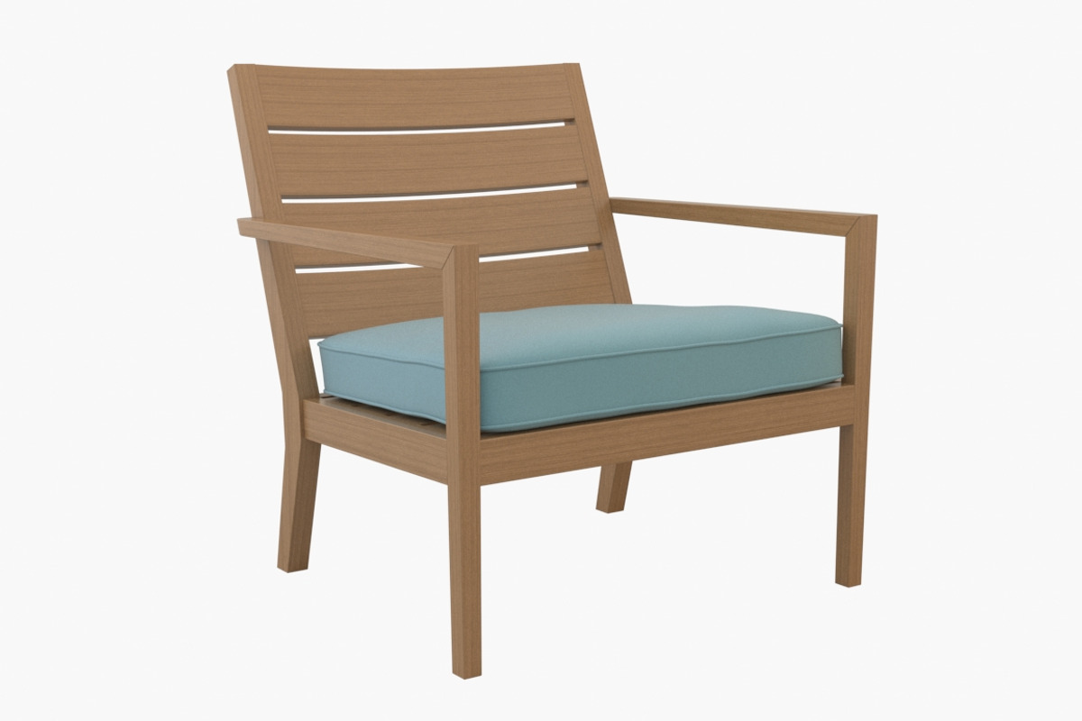 Regatta Lounge Chair with Cushion, a Furniture 3D Model by Morne Studio (Photo 1 of 5)